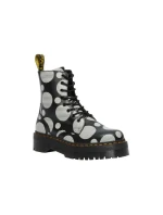 Dámská kotníková obuv  Černá s bílou vzor  model 21474848 - Dr. Martens