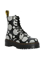 Dámská kotníková obuv Jadon DM26882009 Černá s bílou vzor - Dr. Martens