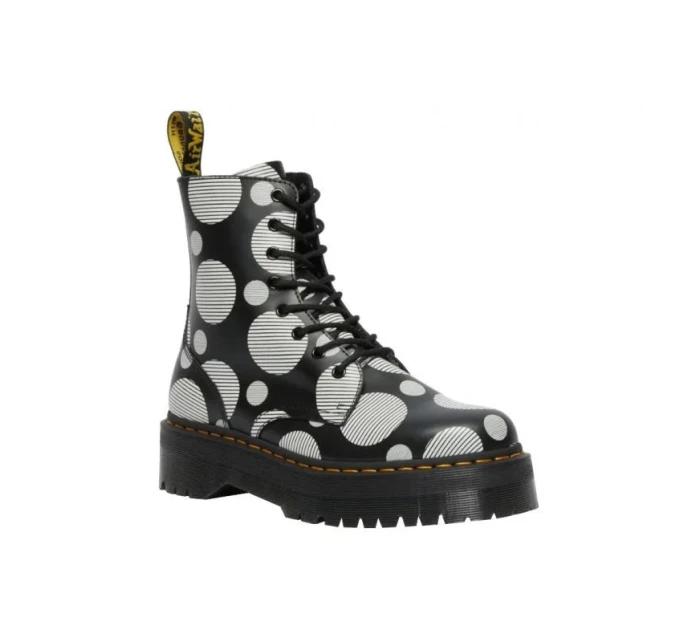 Dámská kotníková obuv  Černá s bílou vzor  model 21474848 - Dr. Martens