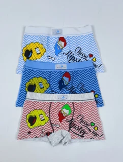 CHLAPECKÉ BOXERKY model 21876411 - Gasolineblu