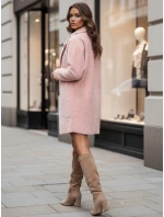 Dámský kabát RITA II růžový Dstreet model 21980442 - FashionStreet Dámský kabát RITA II růžový Dstreet model 21980442 - FashionStreet