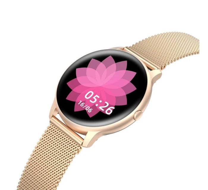 Dámské hodinky SMARTWATCH G.Rossi SW015-4 Pink Gold Dámské hodinky SMARTWATCH G.Rossi SW015-4 Pink Gold
