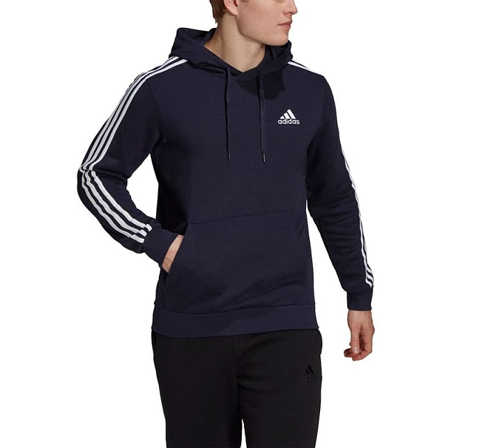 Adidas Essentials Fleece 3-Stripes Hoodie M GK9073 pánské