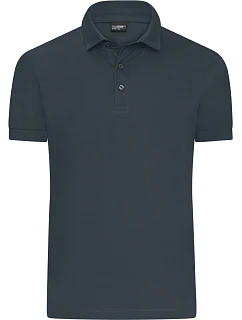 JN Pánské žerzejové polo 02. graphite model 22531232 - Daiber