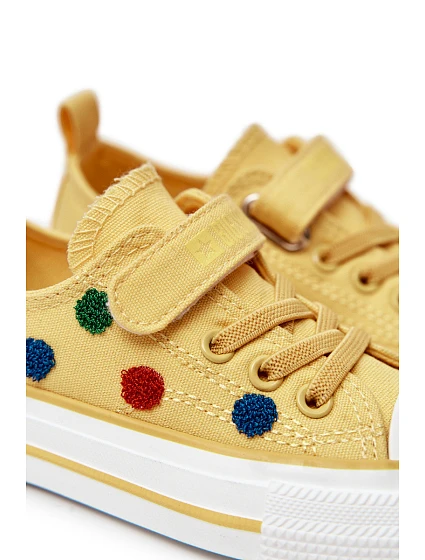 Dětské Tenisky Se Zipem BIG STAR Žluté model 21571865 - Big Star Shoes Dětské Tenisky Se Zipem BIG STAR Žluté model 21571865 - Big Star Shoes