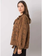 EM KR VJ3608 bunda.07 světle hnědá