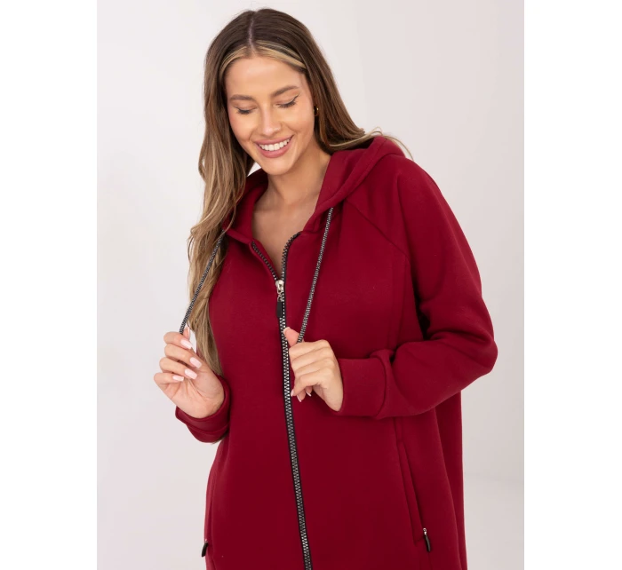 Bluza RV BL model 21787912 bordowy - FPrice