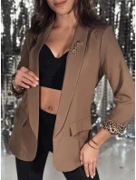 Dámská bunda LEKONIK cappuccino jedné velikosti FashionStreet PY0116