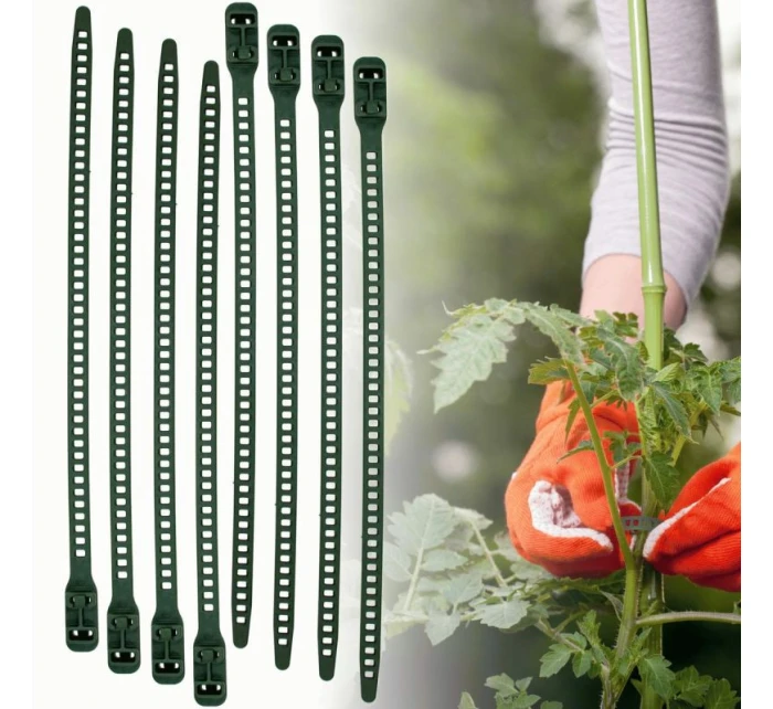 PŘÍSLUŠENSTVÍ PRO ROSTLINY ZAHRADNÍ KRAVATA 8KS PROGARDEN