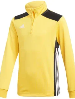 Dětská tréninková mikina REGISTA 18 TRAINING BLOUSE yellow JR DJ1841 - Adidas