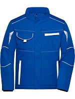 JN 853 Pracovní zimní softshellová bunda Color model 22492391 royal/white - Daiber JN 853 Pracovní zimní softshellová bunda Color model 22492391 royal/white - Daiber