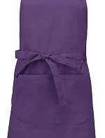 Kariban K 885 Zástěra s laclem 20.K885 purple