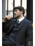 NEOBLU Marius Men (46-64) Pánské sako 24.3164 anthracite melange