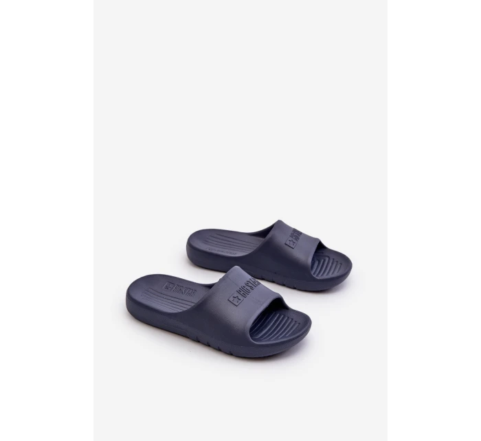 Lehké pěnové dětské žabky Big Star model 21652768 modré - Big Star Shoes Lehké pěnové dětské žabky Big Star model 21652768 modré - Big Star Shoes