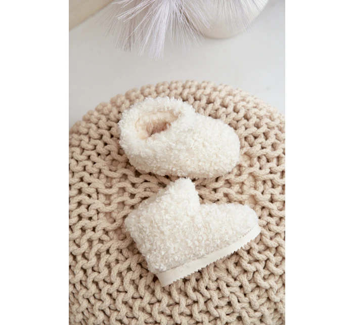 Dětské Sněhule S Kožíškem  Světle Béžové model 21678970 - Boto