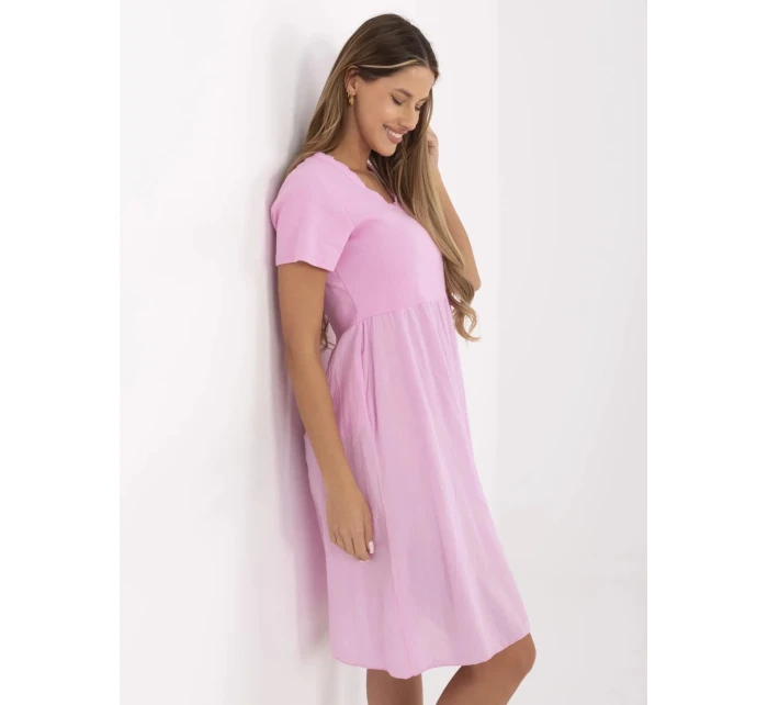 Sukienka DHJ SK model 21142173 różowy - FPrice