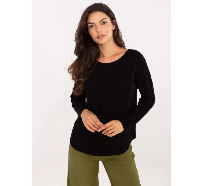 Sweter IT SW model 21302465 czarny - FPrice Sweter IT SW model 21302465 czarny - FPrice