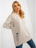 Dámský kardigan LC SW model 18140180 béžová - FPrice