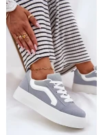 Dámské tenisky na platformě – modré Tellnira Dámské tenisky na platformě – modré Tellnira