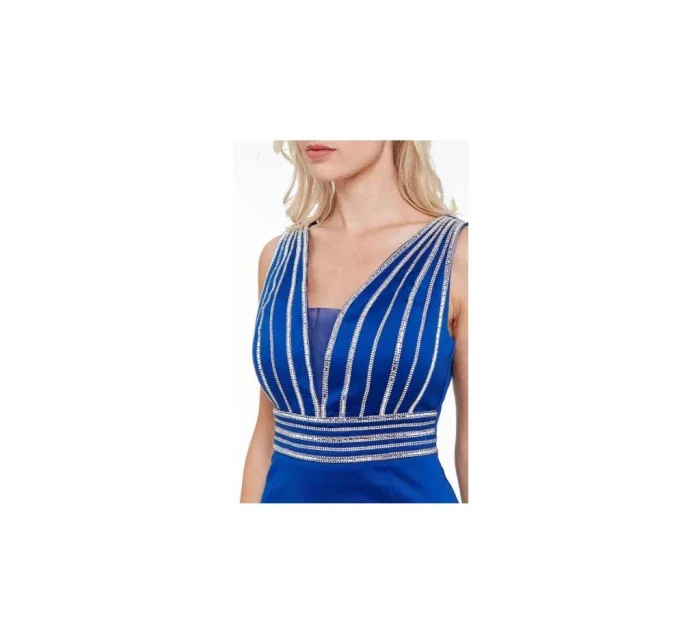 Dámské večerní dlouhé šaty DR1755 - Gemini