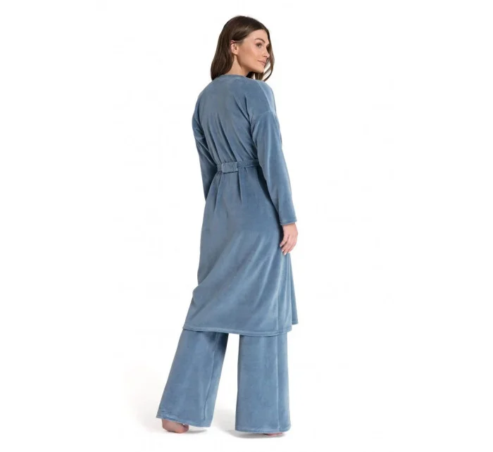 Dámský sametový župan LA087 - Lalupa