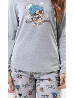 Dámské pyžamo dlouhé Tygřík