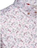 FashionStreet pánská bílá košile s krátkým rukávem KX1060