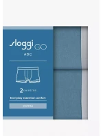 Pánské boxerky GO ABC 2.0 Hipster 2P - UNKNOWN - modré 7311 - SLOGGI