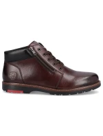 Kožené pohodlné zateplené boty M model 20539794 brown - Rieker