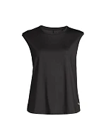 CASALL Laser Mesh Muscle Tank černá CASALL Laser Mesh Muscle Tank černá