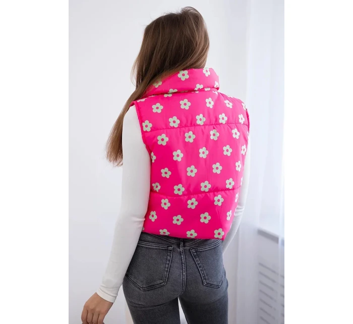 Vesta s model 21389290 květy fuchsie - K-Fashion