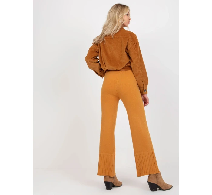 Kalhoty VI SP 20284.08P tmavě žlutá