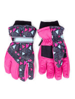 Dětské zimní lyžařské rukavice Yoclub REN-0240G-A150 Multicolour