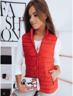 ROSILA dámská vesta červená Dstreet TY2578z