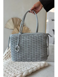 Dámská kabelka typu shopper Nobo – šedá