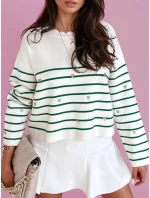 Dámský svetr VELORIA zelený MY2027