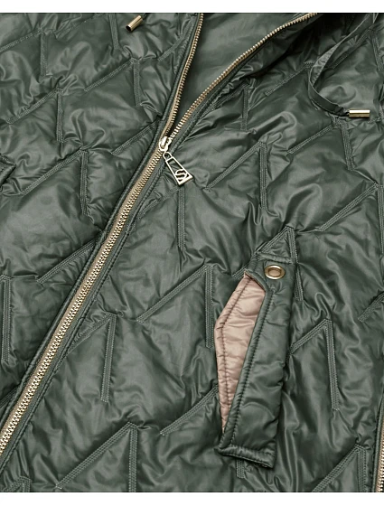 kamizelka damska ze Goodlookin khaki model 22026362 - S'WEST kamizelka damska ze Goodlookin khaki model 22026362 - S'WEST