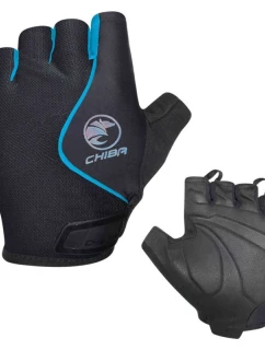 Rukavice CHIBA LADY AIR PLUS černá tyrkysová XS