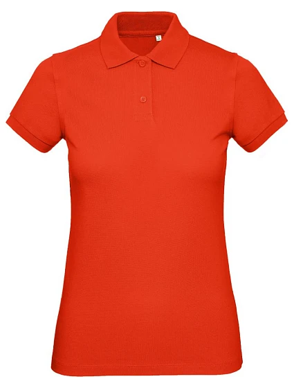 B&C Inspire Polo /women_° Dámské piqué polo z bio bavlny 01.0440 fire red B&C Inspire Polo /women_° Dámské piqué polo z bio bavlny 01.0440 fire red