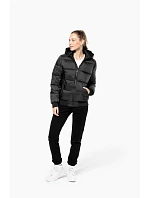 Kariban K 6166 Bunda ripstop s kapucí 20.6166 black Kariban K 6166 Bunda ripstop s kapucí 20.6166 black