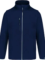 Kariban ProAct PA 323 3-vrstvá softshellová bunda s odep. rukávy 20.P323 navy