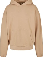 Build your Brand BY 162 Mikina s kapucí z těžké bavlny "Ultra Heavy" 56.0162 union beige