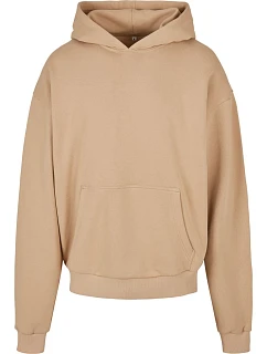 Build your Brand BY 162 Mikina s kapucí z těžké bavlny "Ultra Heavy" 56.0162 union beige