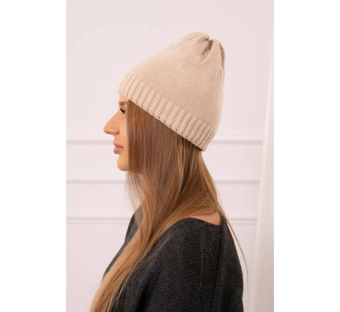 Dámská čepice Berry K344 beige