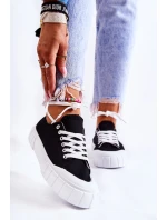 Dámské Tenisky na platformě Černá model 21590802 - Boto