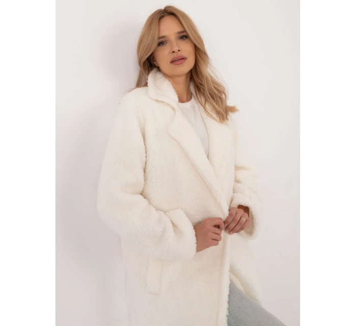 Kabát DHJ PL 19991.93P ecru Kabát DHJ PL 19991.93P ecru