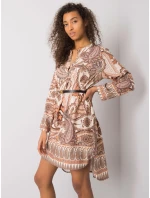 Šaty DHJ SK 5766 1.32X béžová