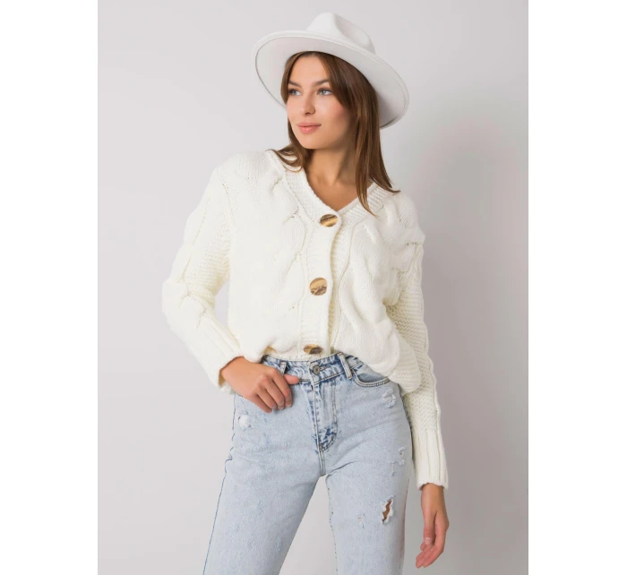 Sweter LC SW model 21294256 ecru - FPrice Sweter LC SW model 21294256 ecru - FPrice