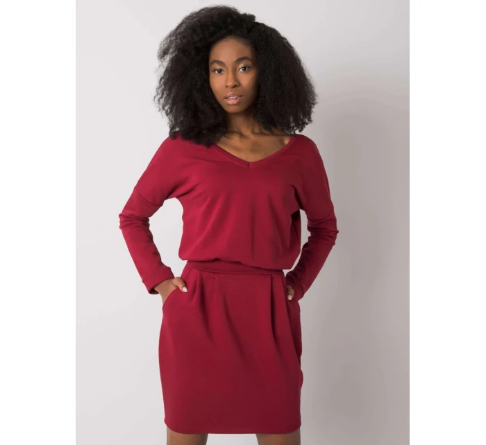 Šaty RV SK 6037.18X kaštanová Šaty RV SK 6037.18X kaštanová