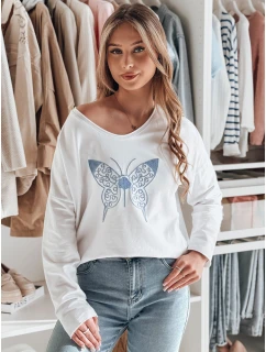 Dámská oversize halenka FLOFLY bílá FashionStreet RY2783